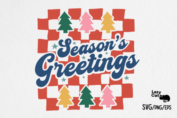 Boho Christmas Retro SVG PNG