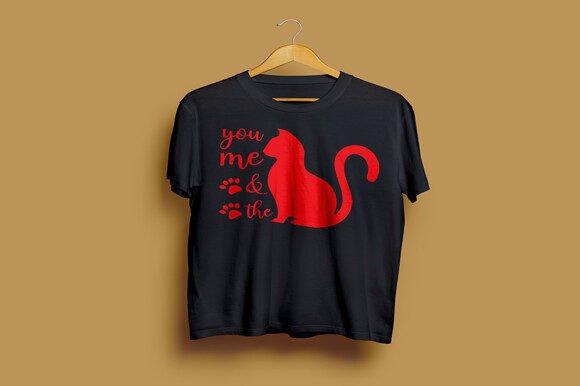 You Me and the Cat and New T-shirt